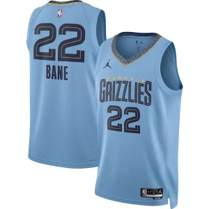 Desmond Bane Memphis Grizzlies Jordan Brand Unisex Swingman Jersey Statement Edition Sophistiqué Light Blue