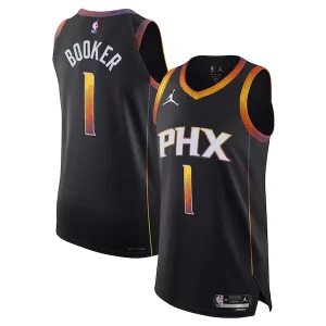Devin Booker Phoenix Suns Jordan Brand Authentic Player Jersey Commémoratif Statement Edition Black