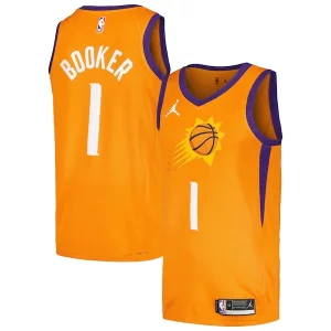 Devin Booker Phoenix Suns Incontournable Jordan Brand Swingman Player Jersey Statement Edition Orange