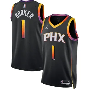 Devin Booker Phoenix Suns Exceptionnel Jordan Brand Unisex Swingman Jersey Statement Edition Black
