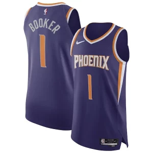Devin Booker Phoenix Suns Nike Authentic Jersey Association Edition Purple Vibrant