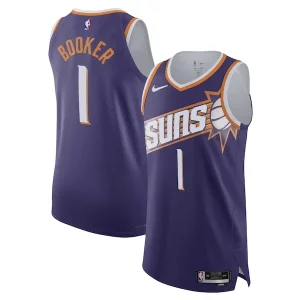 Devin Booker Phoenix Suns Nike Authentic Admirable Jersey Icon Edition Purple