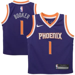 Devin Booker Phoenix Suns Nike Preschool Replica Jersey Purple Icon Classique Edition