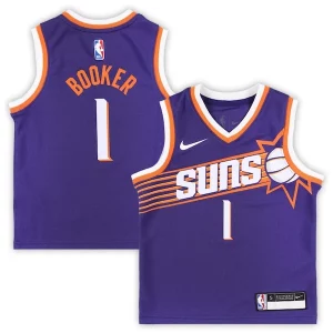 Devin Booker Phoenix Suns Nike Preschool Swingman Tendance Player Jersey Icon Edition Purple