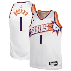 Devin Booker Phoenix Suns Nike Youth Swingman Jersey Association Edition Splendide White