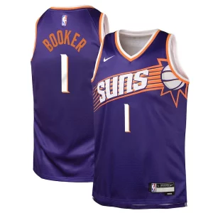Devin Booker Vibrant Phoenix Suns Nike Youth Swingman Jersey Icon Edition Purple