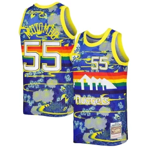 Dikembe Tendance Mutombo Denver Nuggets Hardwood Classics Lunar New Year Swingman Jersey Blue