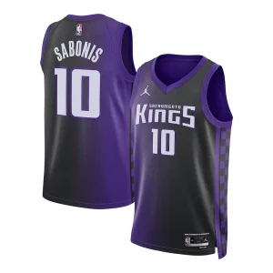 Domantas Sabonis Sacramento Kings Jordan Brand Unisex Swingman Notable Jersey Statement Edition Purple