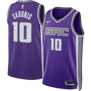 Domantas Sabonis Sacramento Kings Nike Unisex Swingman Magnifique Jersey Icon Edition Purple