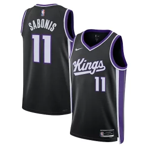 Domantas Sabonis Sacramento Kings Nike Unisex Swingman Player Jersey Unique Icon Edition Black