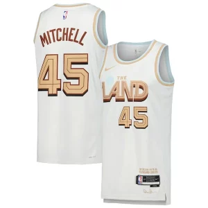 Donovan Mitchell Cleveland Cavaliers Nike Swingman Player Jersey City Stylish Edition White