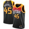 Donovan Mitchell Utah Jazz Nike 2021/22 Swingman Player Jersey Black City Charming Edition