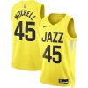 Donovan Mitchell Utah Jazz Nike Unisex Charming Swingman Jersey Icon Edition Gold