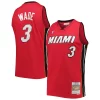 Dwyane Wade Miami Heat Big & Tall Unique Hardwood Classics 2005/06 Swingman Jersey Red