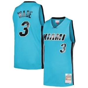 Dwyane Wade Miami Heat Hardwood Classics 2005/06 Prime Tropical Swingman Jersey Blue
