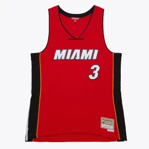 Dwyane Wade Miami Heat Luxueux Women's 2005/06 Hardwood Classics Swingman Jersey Red