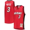 Dwyane Wade Miami Haut de gamme Heat Youth 2005/06 Hardwood Classics Swingman Jersey Red