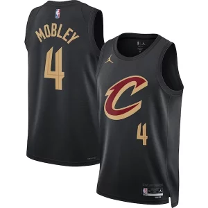 Evan Mobley Cleveland Cavaliers Jordan Brand Unisex Swingman Jersey Statement Edition Splendide Black