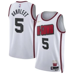 Fred Splendide VanVleet Houston Rockets Nike Unisex 2024/25 Swingman Player Jersey City Edition White