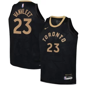 Fred VanVleet Toronto Raptors Notable Nike Youth 2022/23 Swingman Jersey City Edition Black