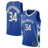 Giannis Antetokounmpo Milwaukee Bucks Nike Unisex 2022/23 Swingman Jersey City Edition Royal Élégant
