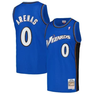 Gilbert Arenas Washington Wizards 2004/05 Sophistiqué Hardwood Classics Swingman Jersey Blue