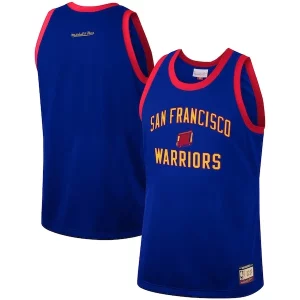 Golden State Warriors Hardwood Classics Team Heritage Fashion Jersey Collectible Royal