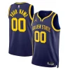 Golden State Prime Warriors Jordan Brand Unisex 2022/23 Swingman Custom Jersey Statement Edition Blue