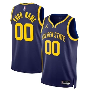 Golden State Prime Warriors Jordan Brand Unisex 2022/23 Swingman Custom Jersey Statement Edition Blue