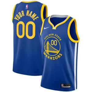 Golden Stylish State Warriors Nike Unisex 2019/20 Custom Swingman Jersey Royal Icon Edition
