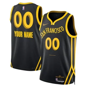 Golden State Warriors Nike Unisex 2023/24 Custom Swingman Jersey Black City Edition Charming