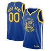 Golden State Warriors Nike Unisex Collectible Swingman Custom Jersey Royal Icon Edition
