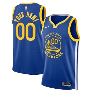 Golden State Warriors Nike Unisex Collectible Swingman Custom Jersey Royal Icon Edition