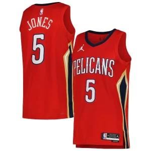 Herbert Jones New Orleans Pelicans Jordan Uniques Brand Unisex Swingman Jersey Statement Edition Red