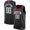 Houston Rockets Nike Swingman Custom Jersey Black Statement Vibrant Edition