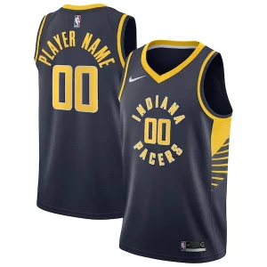 Indiana Pacers Nike 2020/21 Swingman Commémoratif Custom Jersey Icon Edition Navy