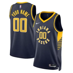 Indiana Pacers Nike Unisex 2022/23 Swingman Custom Charming Jersey Navy Icon Edition