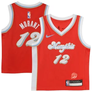 Ja Morant Memphis Premium Grizzlies Nike Toddler 2024/25 Swingman Player Jersey City Edition Red