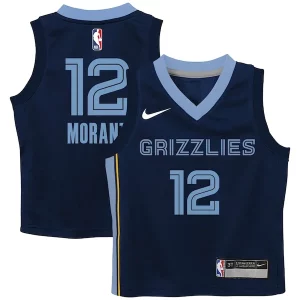 Ja Uniques Morant Memphis Grizzlies Nike Toddler Swingman Player Jersey Icon Edition Navy