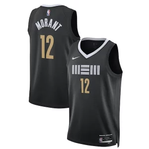 Ja Morant Memphis Grizzlies Nike Unisex 2023/24 Swingman Jersey Black City Edition Bold
