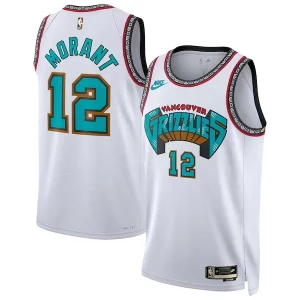 Ja Morant Memphis Grizzlies Refiné Nike Unisex 2024/25 Swingman Jersey White Classic Edition