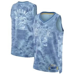 Ja Morant Memphis Grizzlies Nike Unisex Select Series Swingman Jersey Light Blue Luxueux