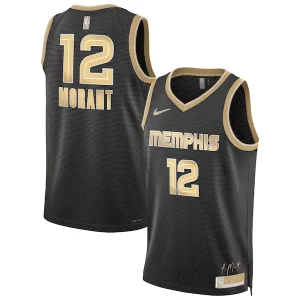 Ja Morant Memphis Grizzlies Nike Unisex Magnifique Select Series Swingman Jersey聽鈥?Black
