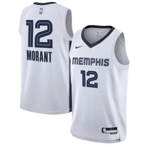 Ja Morant Memphis Grizzlies Nike Youth Swingman Superbe Jersey Association Edition White
