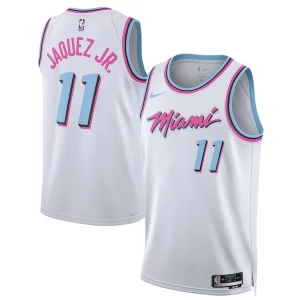 Jaime Jaquez Jr. Miami Uniques Heat Nike Unisex 2024/25 Swingman Player Jersey City Edition White