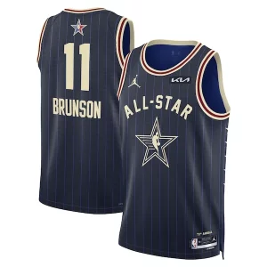 Jalen Brunson Jordan Brand Unisex 2024 NBA All Star Game Captivant Swingman Jersey Navy