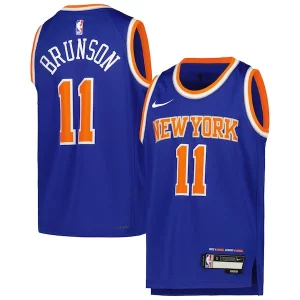 Jalen Brunson New York Knicks Nike Youth Swingman Jersey Icon Edition Éclatant Blue
