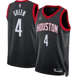 Jalen Green Houston Rockets Jordan Brand Unisex Swingman Jersey Statement Gracieux Edition Black