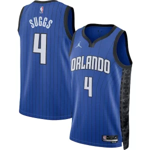 Jalen Suggs Orlando Magic Jordan Brand Unisex Swingman Jersey Statement Edition Blue Superbe