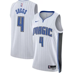 Jalen Suggs Orlando Magic Nike Unisex Swingman Jersey Association Uniques Edition White/Black
